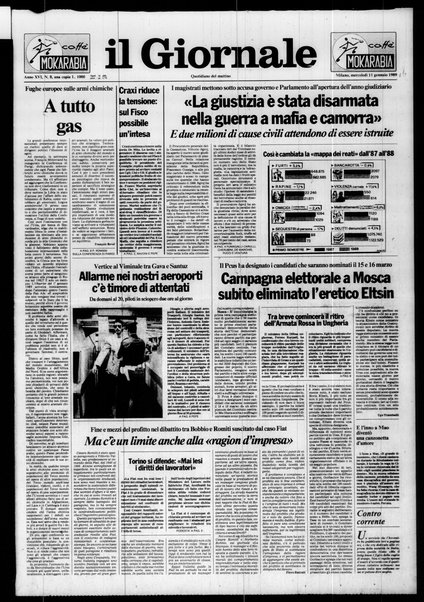 Il giornale : quotidiano del mattino